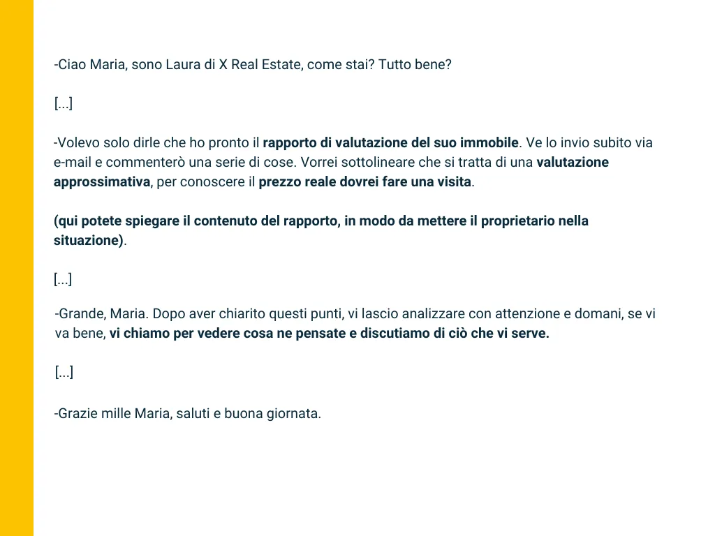 Llamada 2 Italiano
