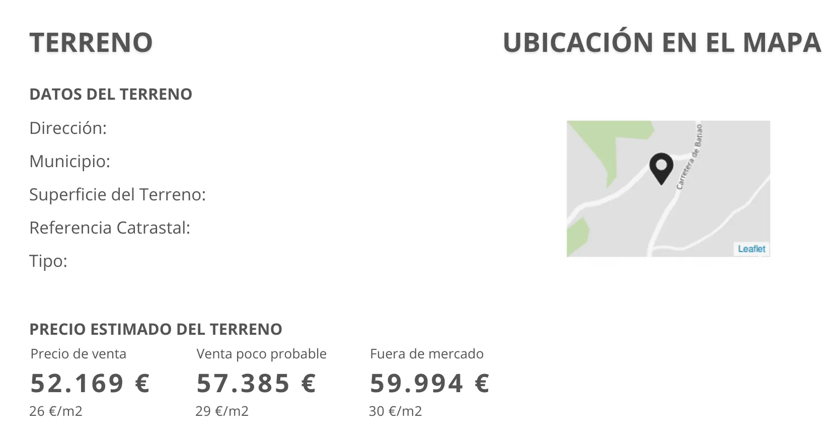 Terreno Software Inmobiliario