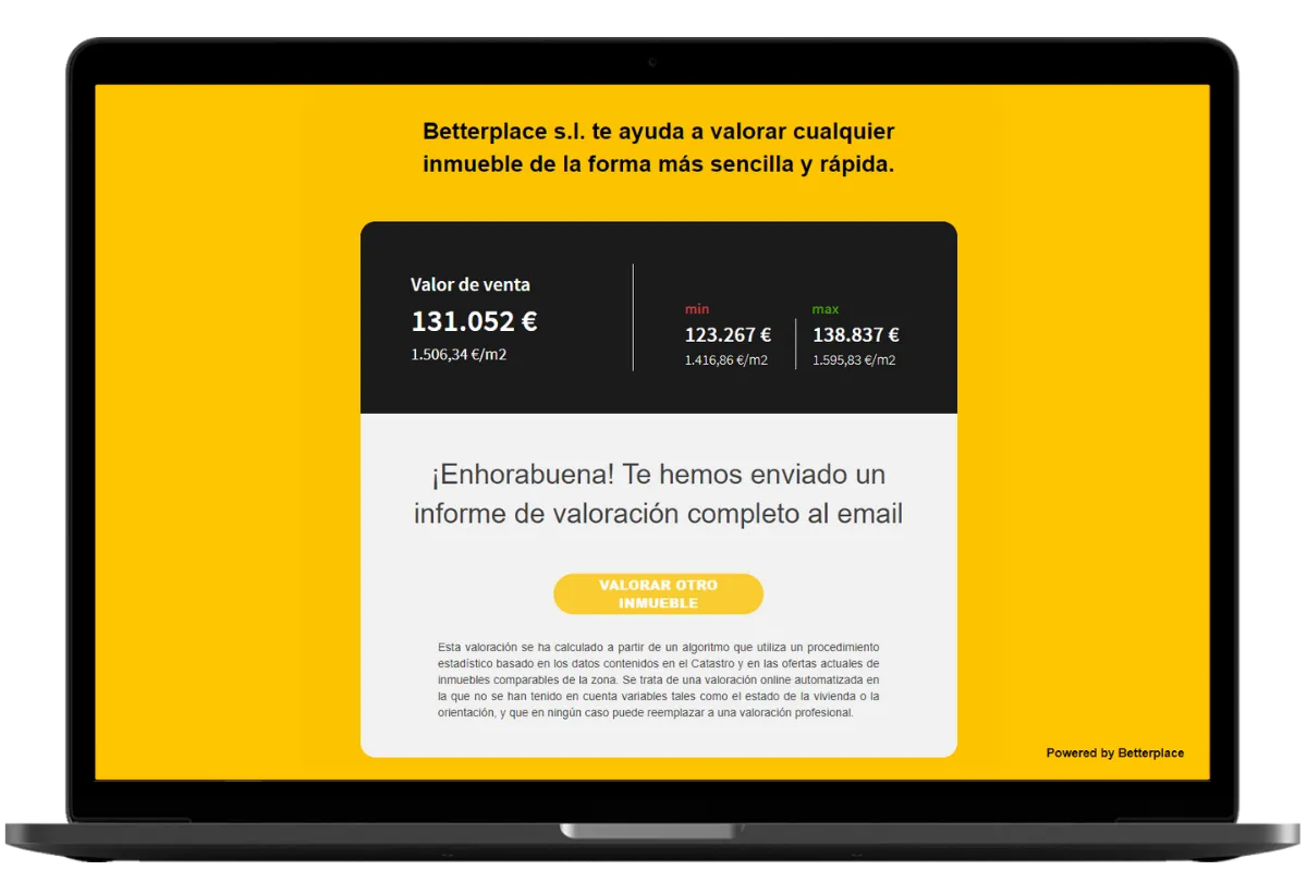 Valorador Nuevo Abanico Precios