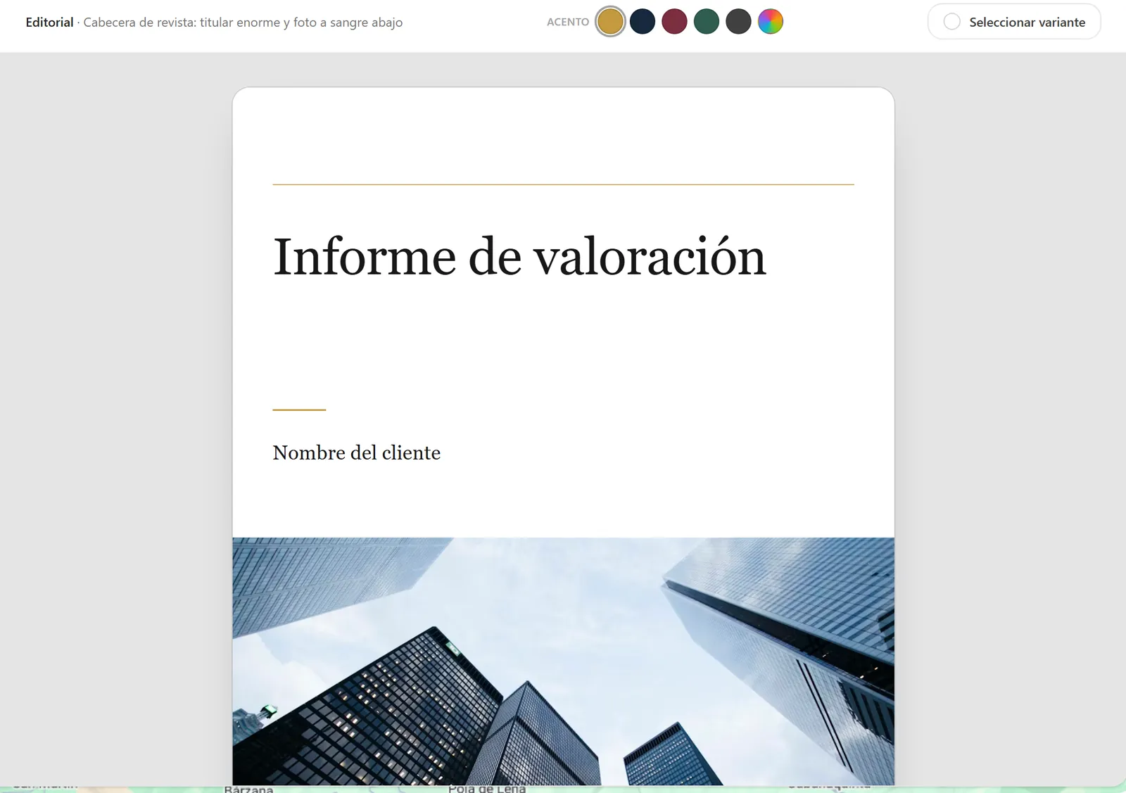 Betterplace interface with sample data
